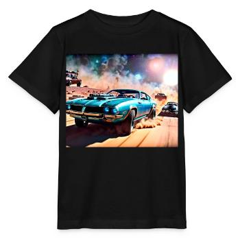 Mad and Furious #1 - Stanley/Stella MINI CREATOR Kids’ T-Shirt - black - Front - Mikhail (115cm)