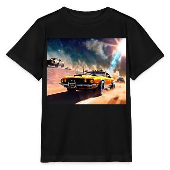 Mad and Furious #2 - Stanley/Stella MINI CREATOR Kids’ T-Shirt - black - Front - Mikhail (115cm)