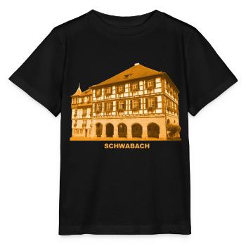 Mairie de Schwabach, Moyenne-Franconie, Bavière - T-shirt bio MINI CREATOR Stanley/Stella Enfant - noir - Devant - Mikhail (115cm)
