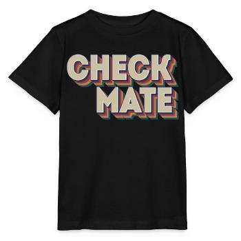 Échecs Echecs Echecs Echecs Moves Joueur D’échecs - T-shirt bio MINI CREATOR Stanley/Stella Enfant - noir - Devant - Mikhail (115cm)