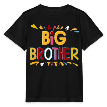 FRÈRE AÎNÉ - T-shirt bio MINI CREATOR Stanley/Stella Enfant - noir - Devant - Mikhail (115cm)