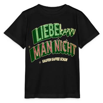 Humour Rituels de café Dégustation de café d’anniversaire - T-shirt bio MINI CREATOR Stanley/Stella Enfant - noir - Devant - Mikhail (115cm)