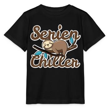Serien-Chiller - Stanley/Stella Kinder T-Shirt MINI CREATOR  - Schwarz - Vorne - Mikhail (115cm)