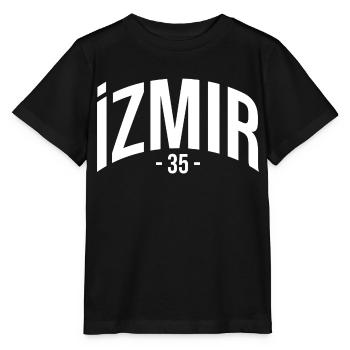 Izmir 35 Turquie Turquie Cadeau Vacances TR Türk - T-shirt bio MINI CREATOR Stanley/Stella Enfant - noir - Devant - Mikhail (115cm)
