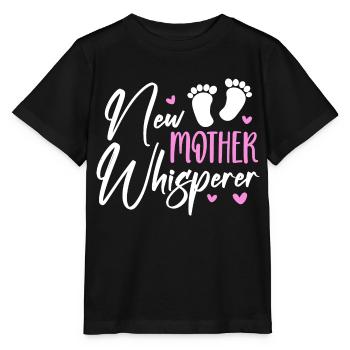 Nouvelle Mère Chuchoteur - T-shirt bio MINI CREATOR Stanley/Stella Enfant - noir - Devant - Mikhail (115cm)