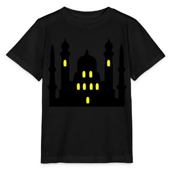 mosquée 02 - T-shirt bio MINI CREATOR Stanley/Stella Enfant - noir - Devant - Mikhail (115cm)