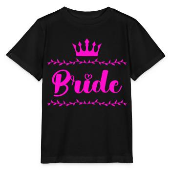 bride - Stanley/Stella MINI CREATOR Kids’ T-Shirt - black - Front - Mikhail (115cm)