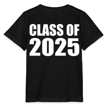 Class of 2025 - Stanley/Stella MINI CREATOR Kids’ T-Shirt - black - Front - Mikhail (115cm)