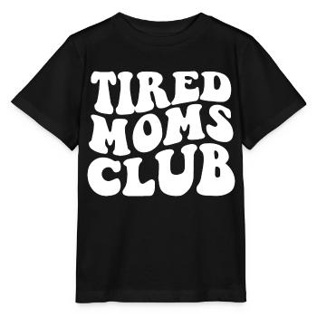 Club der müden Mütter - Stanley/Stella Kinder T-Shirt MINI CREATOR  - Schwarz - Vorne - Mikhail (115cm)