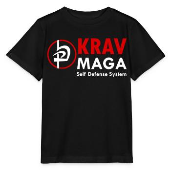 Krav Maga Autodéfense Sport de combat Arts martiaux - T-shirt bio MINI CREATOR Stanley/Stella Enfant - noir - Devant - Mikhail (115cm)