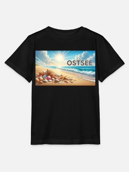 Ostsee - Stanley/Stella Kinder T-Shirt MINI CREATOR - Schwarz
