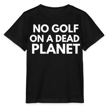 Pas de golfeur Travelers - T-shirt bio MINI CREATOR Stanley/Stella Enfant - noir - Devant - Mikhail (115cm)