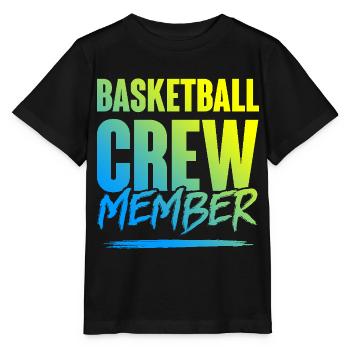 Équipe de basket-ball - T-shirt bio MINI CREATOR Stanley/Stella Enfant - noir - Devant - Mikhail (115cm)
