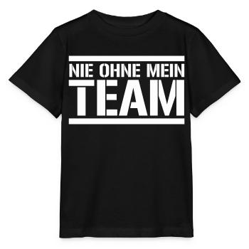 équipe - T-shirt bio MINI CREATOR Stanley/Stella Enfant - noir - Devant - Mikhail (115cm)