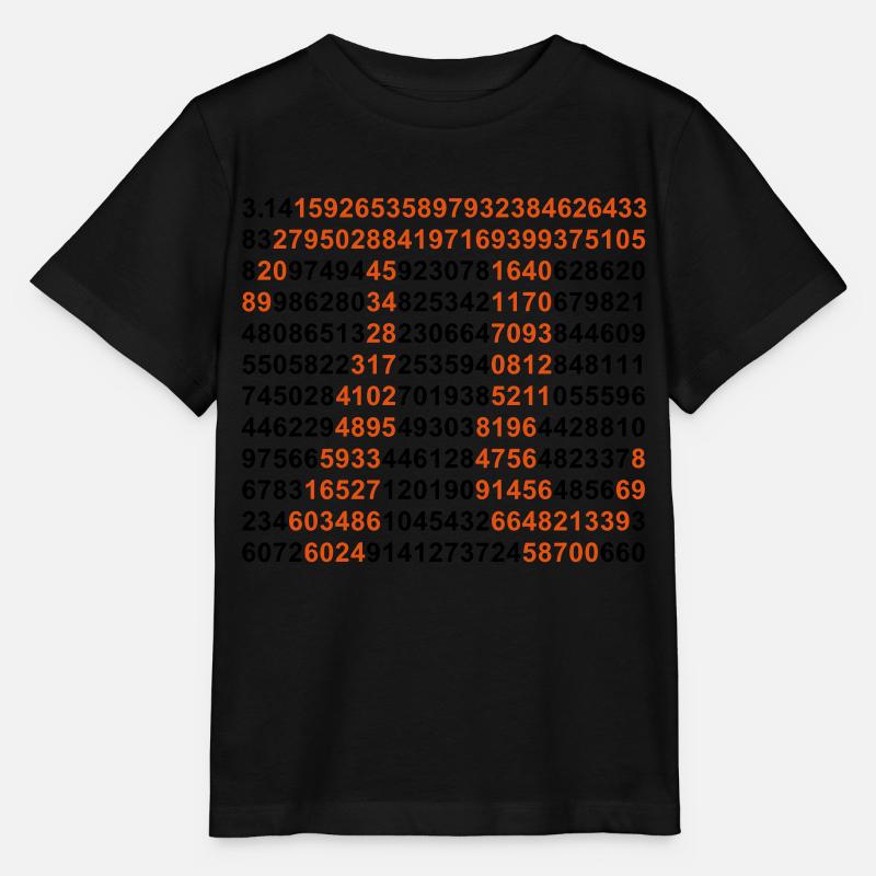 pi - Stanley/Stella MINI CREATOR Kids’ T-Shirt - black