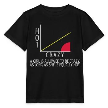 échelle fou chaud - T-shirt bio MINI CREATOR Stanley/Stella Enfant - noir - Devant - Mikhail (115cm)