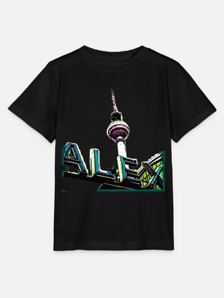 Alex Cyan - Stanley/Stella Kinder T-Shirt MINI CREATOR  - Schwarz