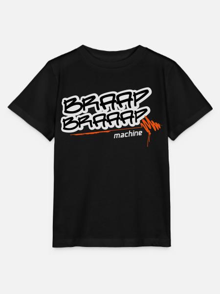 Braap braaap machine - Stanley/Stella Kinder T-Shirt MINI CREATOR - Schwarz