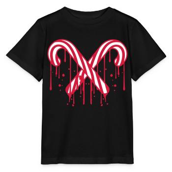 2 gouttes de graffiti font fondre le timbre - T-shirt bio MINI CREATOR Stanley/Stella Enfant - noir - Devant - Mikhail (115cm)