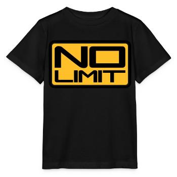 No Limit Shield - Stanley/Stella MINI CREATOR Kids’ T-Shirt - black - Front - Mikhail (115cm)