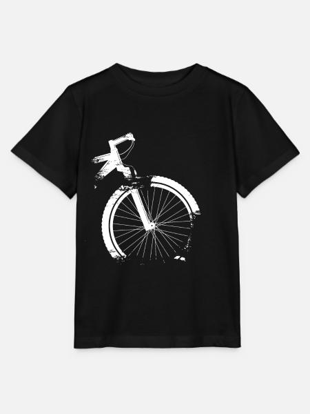 Mountainbike Grunge Shabby Chic - Stanley/Stella Kinder T-Shirt MINI CREATOR  - Schwarz