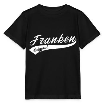 Franken Fränkisch - Stanley/Stella Kinder T-Shirt MINI CREATOR  - Schwarz - Vorne - Mikhail (115cm)