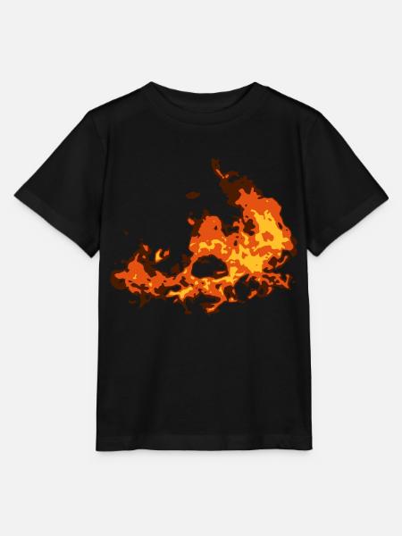 Feuer - Stanley/Stella Kinder T-Shirt MINI CREATOR - Schwarz