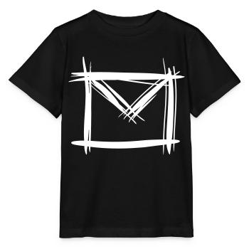 E-mail, icône d’enveloppe - T-shirt bio MINI CREATOR Stanley/Stella Enfant - noir - Devant - Mikhail (115cm)