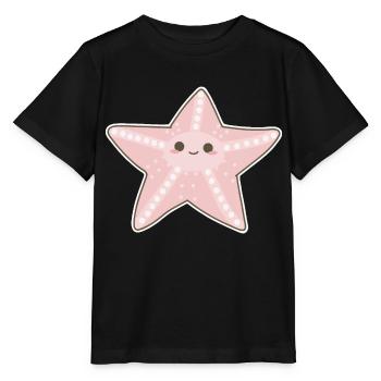 Seestern - Stanley/Stella Kinder T-Shirt MINI CREATOR  - Schwarz - Vorne - Mikhail (115cm)