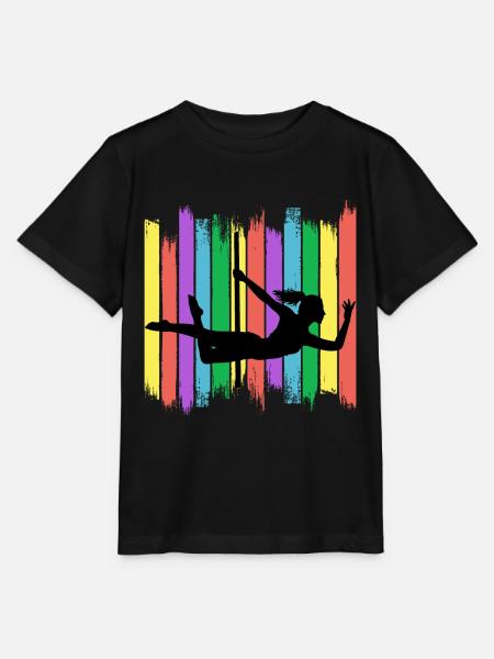 Pole Sport Dance Dancer Competition Acrobaties - T-shirt bio MINI CREATOR Stanley/Stella Enfant - noir
