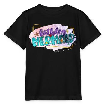 Ocean Sublimation - Stanley/Stella MINI CREATOR Kids’ T-Shirt - black - Front - Mikhail (115cm)