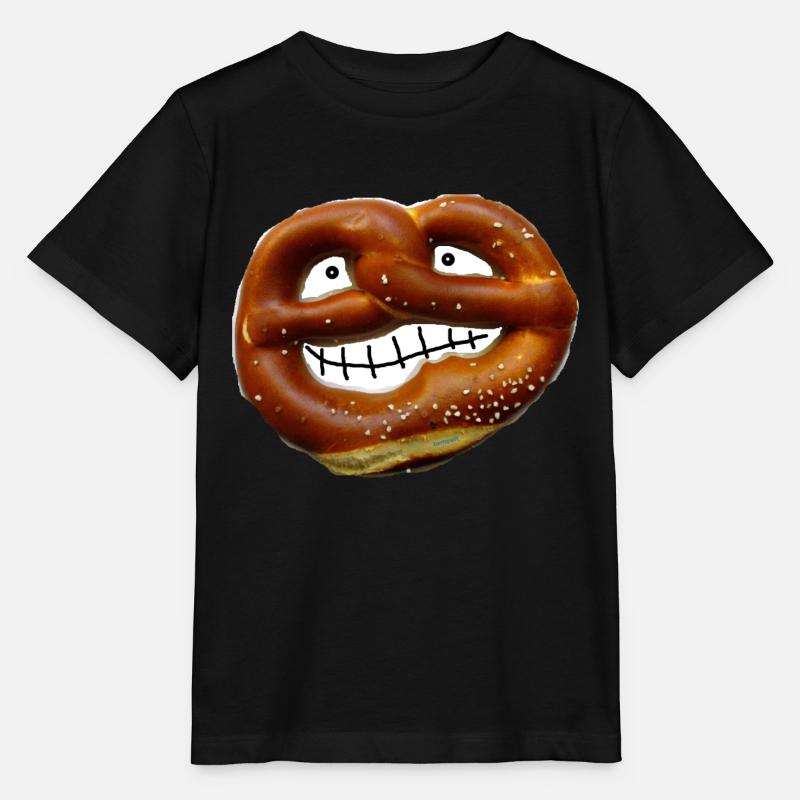 TOMZOFF Pretzel - Stanley/Stella Kinder T-Shirt MINI CREATOR - Schwarz
