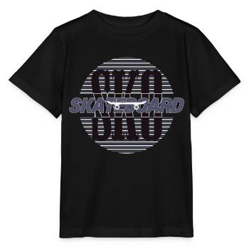 SK8 Logo - Stanley/Stella Kinder T-Shirt MINI CREATOR  - Schwarz - Vorne - Mikhail (115cm)