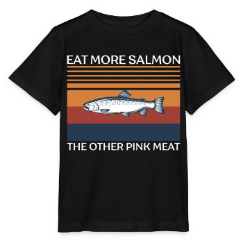 Pêcheurs Pêche Pêche Pêcheurs Pêcheurs Poisson Poisson - T-shirt bio MINI CREATOR Stanley/Stella Enfant - noir - Devant - Mikhail (115cm)
