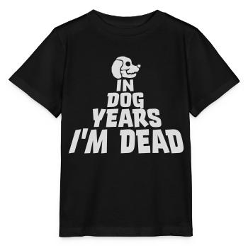 in dog years Dead - Stanley/Stella Kinder T-Shirt MINI CREATOR  - Schwarz - Vorne - Mikhail (115cm)