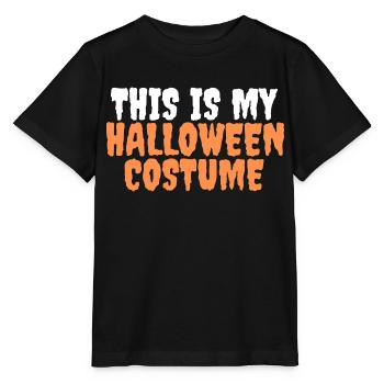 Ceci est mon costume d’Halloween t-shirt costume costume - T-shirt bio MINI CREATOR Stanley/Stella Enfant - noir - Devant - Mikhail (115cm)
