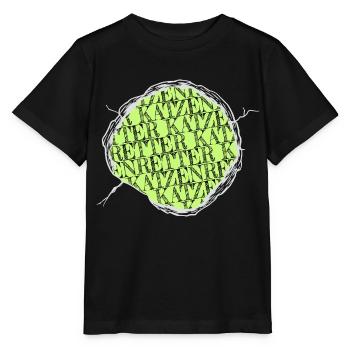 tierliebe kuh animal rights zitat fleischistmord - Stanley/Stella Kinder T-Shirt MINI CREATOR  - Schwarz - Vorne - Mikhail (115cm)