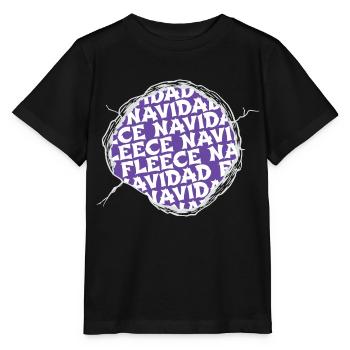cool present christmas vacation bedroom - Stanley/Stella MINI CREATOR Kids’ T-Shirt - black - Front - Mikhail (115cm)