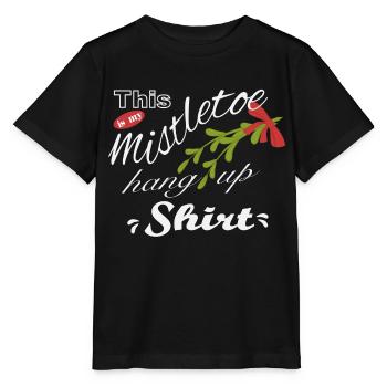 Chemise suspendue au gui - T-shirt bio MINI CREATOR Stanley/Stella Enfant - noir - Devant - Mikhail (115cm)