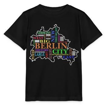 Berlin Vibes-Streetwear für Hauptstadt-Liebhaber - Stanley/Stella Kinder T-Shirt MINI CREATOR  - Schwarz - Vorne - Mikhail (115cm)