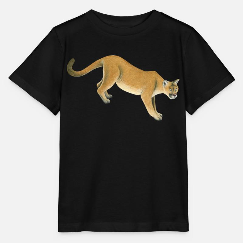 Berglöwe - Stanley/Stella Kinder T-Shirt MINI CREATOR  - Schwarz
