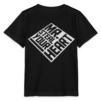 mr steal your heart - Stanley/Stella MINI CREATOR Kids’ T-Shirt - black - Front - Mikhail (115cm)