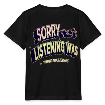 birthday present funny quote present animal - Stanley/Stella MINI CREATOR Kids’ T-Shirt - black - Front - Mikhail (115cm)