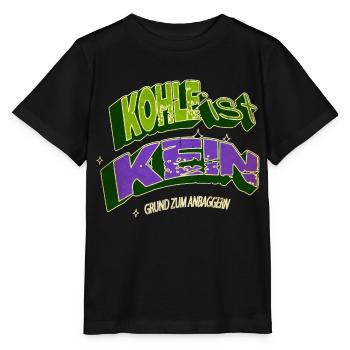 bienchen activist apparel umweltbewusst - Stanley/Stella Kinder T-Shirt MINI CREATOR  - Schwarz - Vorne - Mikhail (115cm)