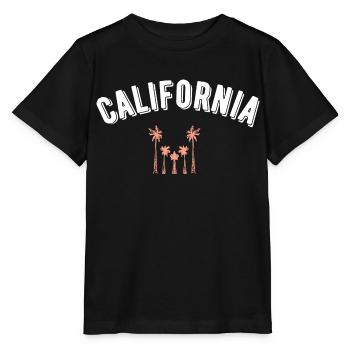 Kalifornien - Stanley/Stella Kinder T-Shirt MINI CREATOR  - Schwarz - Vorne - Mikhail (115cm)