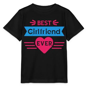 MEILLEURE PETITE AMIE DE TOUS LES TEMPS - T-shirt bio MINI CREATOR Stanley/Stella Enfant - noir - Devant - Mikhail (115cm)