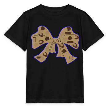 ribbon - Stanley/Stella MINI CREATOR Kids’ T-Shirt - black - Front - Mikhail (115cm)
