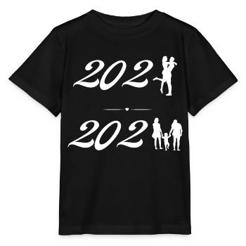 Pregnancy announcement 2023 - Stanley/Stella MINI CREATOR Kids’ T-Shirt - black - Front - Mikhail (115cm)