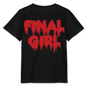 FINAL Girl Horror Film Geschenkidee - Stanley/Stella Kinder T-Shirt MINI CREATOR  - Schwarz - Vorne - Mikhail (115cm)