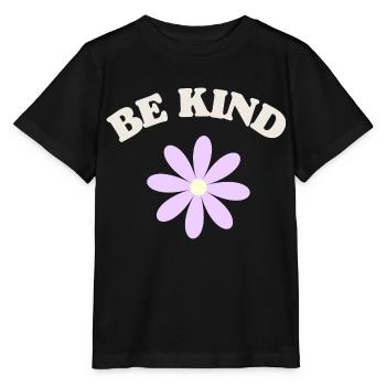 be kind - Stanley/Stella MINI CREATOR Kids’ T-Shirt - black - Front - Mikhail (115cm)